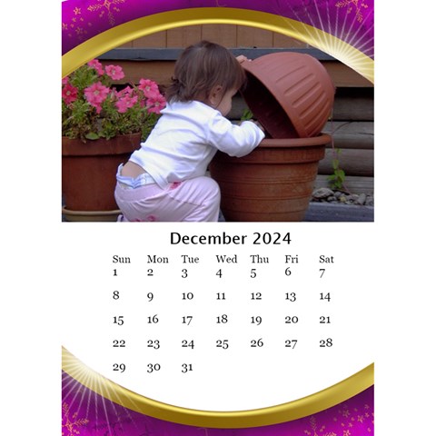 Desktop Calendar With Class (6x8 5) By Deborah Dec 2024