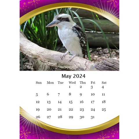 Desktop Calendar With Class (6x8 5) By Deborah May 2024
