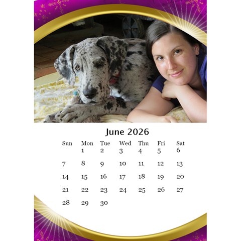 Desktop Calendar With Class (6x8 5) By Deborah Jun 2026