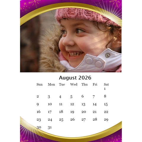 Desktop Calendar With Class (6x8 5) By Deborah Aug 2024