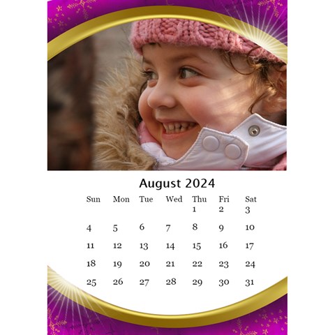 Desktop Calendar With Class (6x8 5) By Deborah Aug 2024