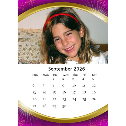Desktop Calendar With Class (6x8 5) By Deborah Sep 2026