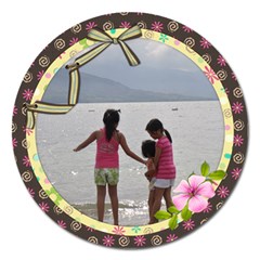 best of friends 5  magnet - Magnet 5  (Round)