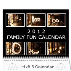 Calander 2012 - Wall Calendar 11  x 8.5  (12-Months)