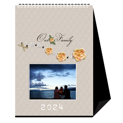 Desktop Calendar 6  X 8 5 : Our Family By Jennyl Cover
