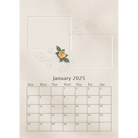 Desktop Calendar 6  X 8 5 : Our Family By Jennyl Jan 2025