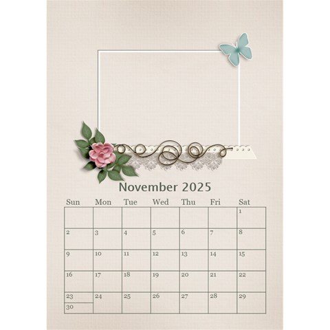 Desktop Calendar 6  X 8 5 : Our Family By Jennyl Nov 2025