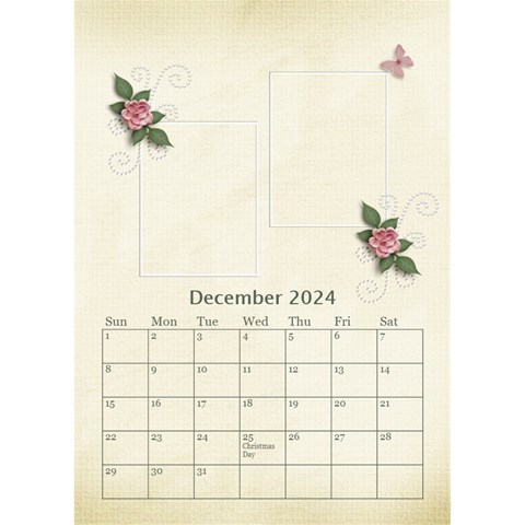 Desktop Calendar 6  X 8 5 : Our Family By Jennyl Dec 2024
