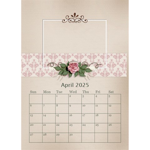 Desktop Calendar 6  X 8 5 : Our Family By Jennyl Apr 2025