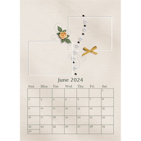 Desktop Calendar 6  X 8 5 : Our Family By Jennyl Jun 2024