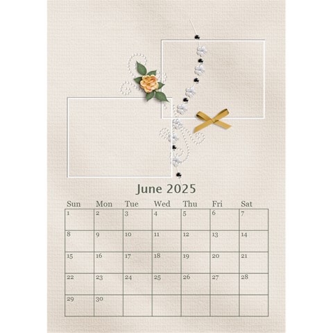 Desktop Calendar 6  X 8 5 : Our Family By Jennyl Jun 2025