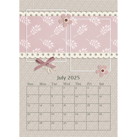 Desktop Calendar 6  X 8 5 : Our Family By Jennyl Jul 2025