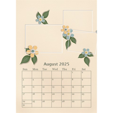 Desktop Calendar 6  X 8 5 : Our Family By Jennyl Aug 2024