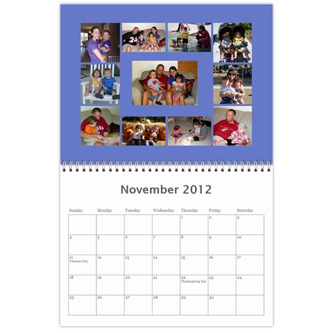 Calendar By Miriam Nov 2012
