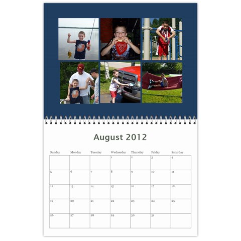 Calendar By Miriam Aug 2012