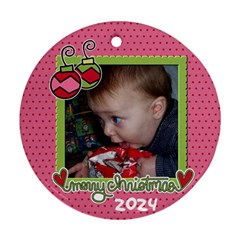 2024 Chistmas - Ornament (Round)