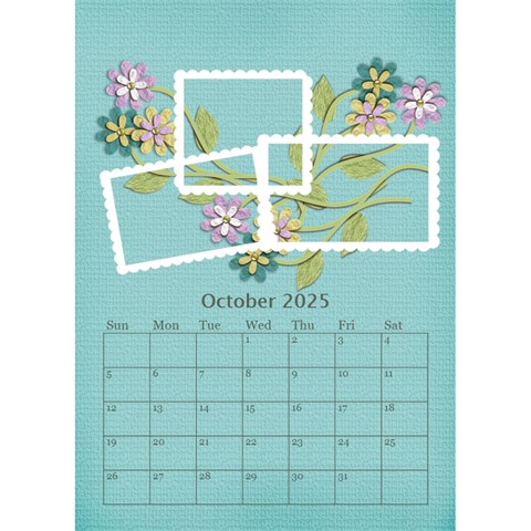 Desktop Calendar 6  X 8 5 : Cherished Memories By Jennyl Oct 2025