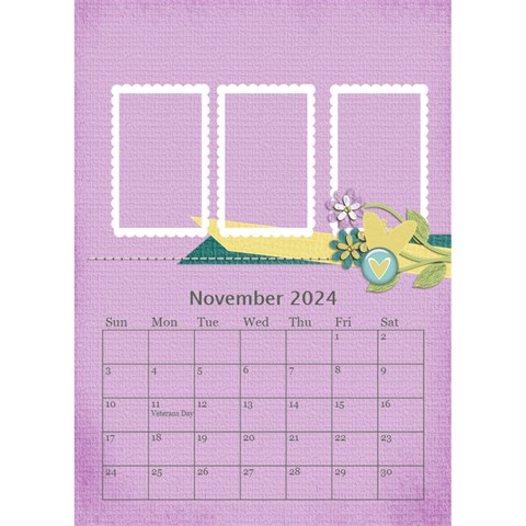 Desktop Calendar 6  X 8 5 : Cherished Memories By Jennyl Nov 2024