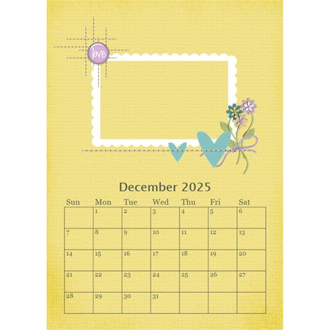Desktop Calendar 6  X 8 5 : Cherished Memories By Jennyl Dec 2025