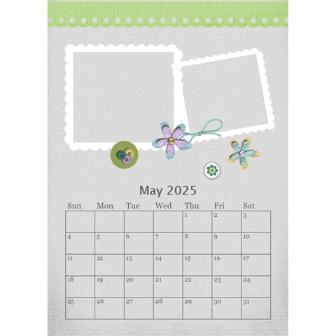 Desktop Calendar 6  X 8 5 : Cherished Memories By Jennyl May 2025