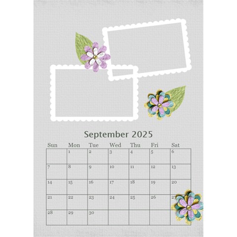 Desktop Calendar 6  X 8 5 : Cherished Memories By Jennyl Sep 2025
