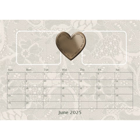 Love Desktop Calendar 8 5x6 By Lil Jun 2025