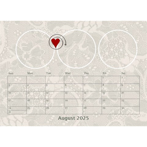 Love Desktop Calendar 8 5x6 By Lil Aug 2025