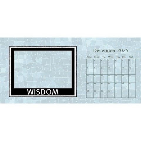 Inspirational Desktop Calendar 11 x5  By Lil Dec 2025