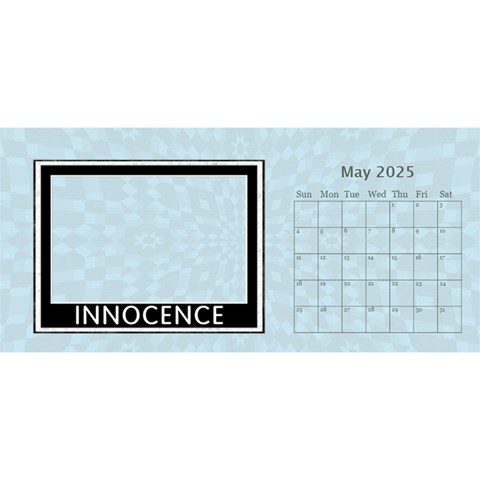 Inspirational Desktop Calendar 11 x5  By Lil May 2025