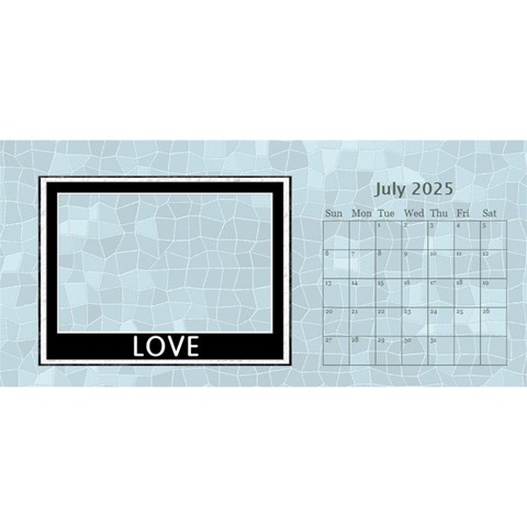 Inspirational Desktop Calendar 11 x5  By Lil Jul 2025