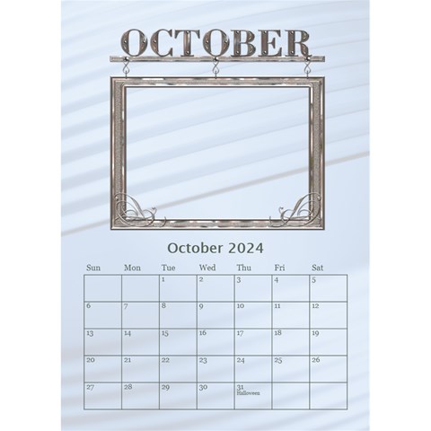 Sweet Baby Boy Desktop Calendar 6 x8 5  By Lil Oct 2024