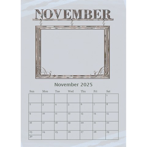 Sweet Baby Boy Desktop Calendar 6 x8 5  By Lil Nov 2025