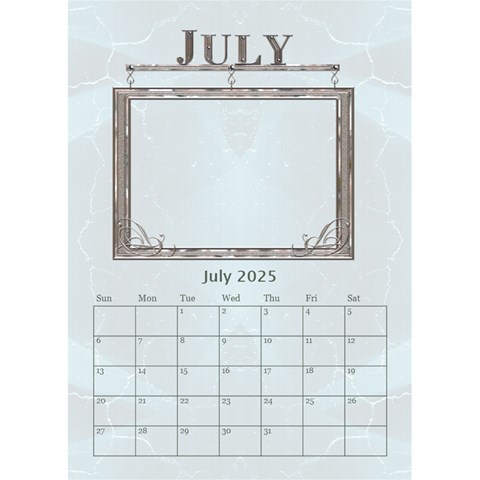 Sweet Baby Boy Desktop Calendar 6 x8 5  By Lil Jul 2025