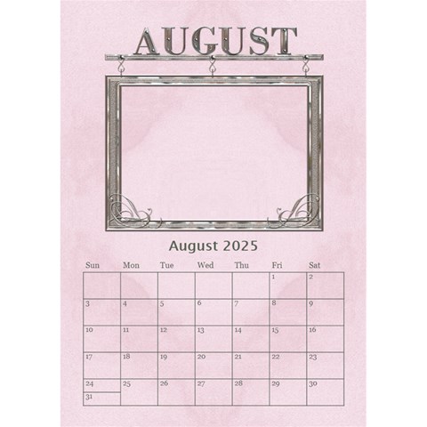 Sweet Baby Girl Desktop Calendar 6 x8 5  By Lil Aug 2024