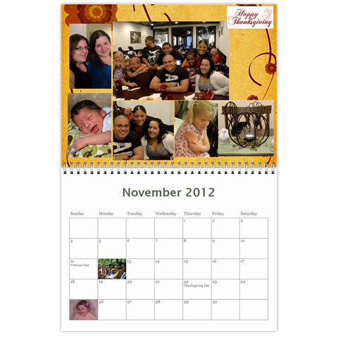 799 Calendar By Mandi Nov 2012