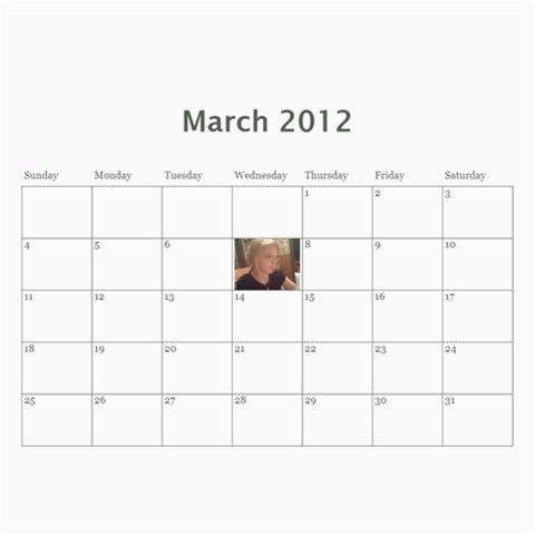 799 Calendar By Mandi Jun 2012