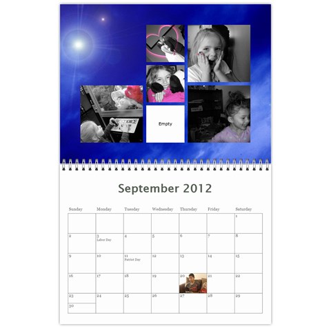 799 Calendar By Mandi Sep 2012
