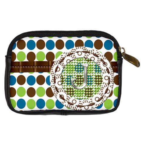 Digital Camera Case By Angela Anos Back