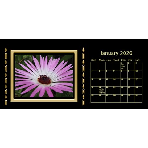 Black And Gold Desktop 11 Inch By Deborah Jan 2026