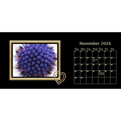 Black And Gold Desktop 11 Inch By Deborah Nov 2026