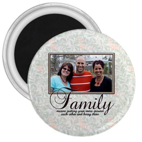 Family Magnet Pizza By Patricia W Front
