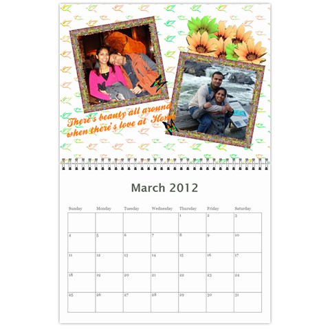 Calender Mar 2012
