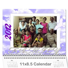 calender-Noida - Wall Calendar 11  x 8.5  (12-Months)