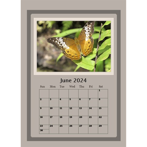 Coffee And Cream 2024 Desktop Calendar (6x8 5) By Deborah Jun 2024