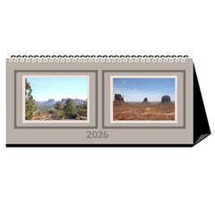 Coffee And Cream 2026 Desktop Calendar (11 Inch)
