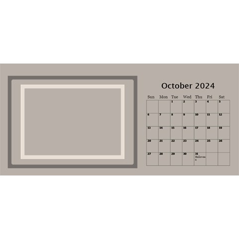 Coffee And Cream 2024 Desktop Calendar (11 Inch) By Deborah Oct 2024