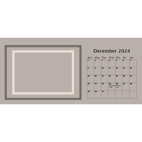 Coffee And Cream 2024 Desktop Calendar (11 Inch) By Deborah Dec 2024