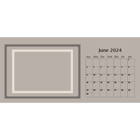 Coffee And Cream 2024 Desktop Calendar (11 Inch) By Deborah Jun 2024