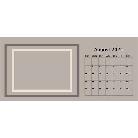 Coffee And Cream 2024 Desktop Calendar (11 Inch) By Deborah Aug 2024