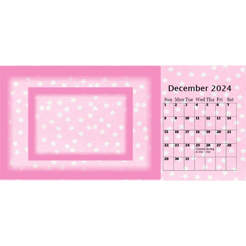 Pink Princess 2024 Desktop Calendar By Deborah Dec 2024